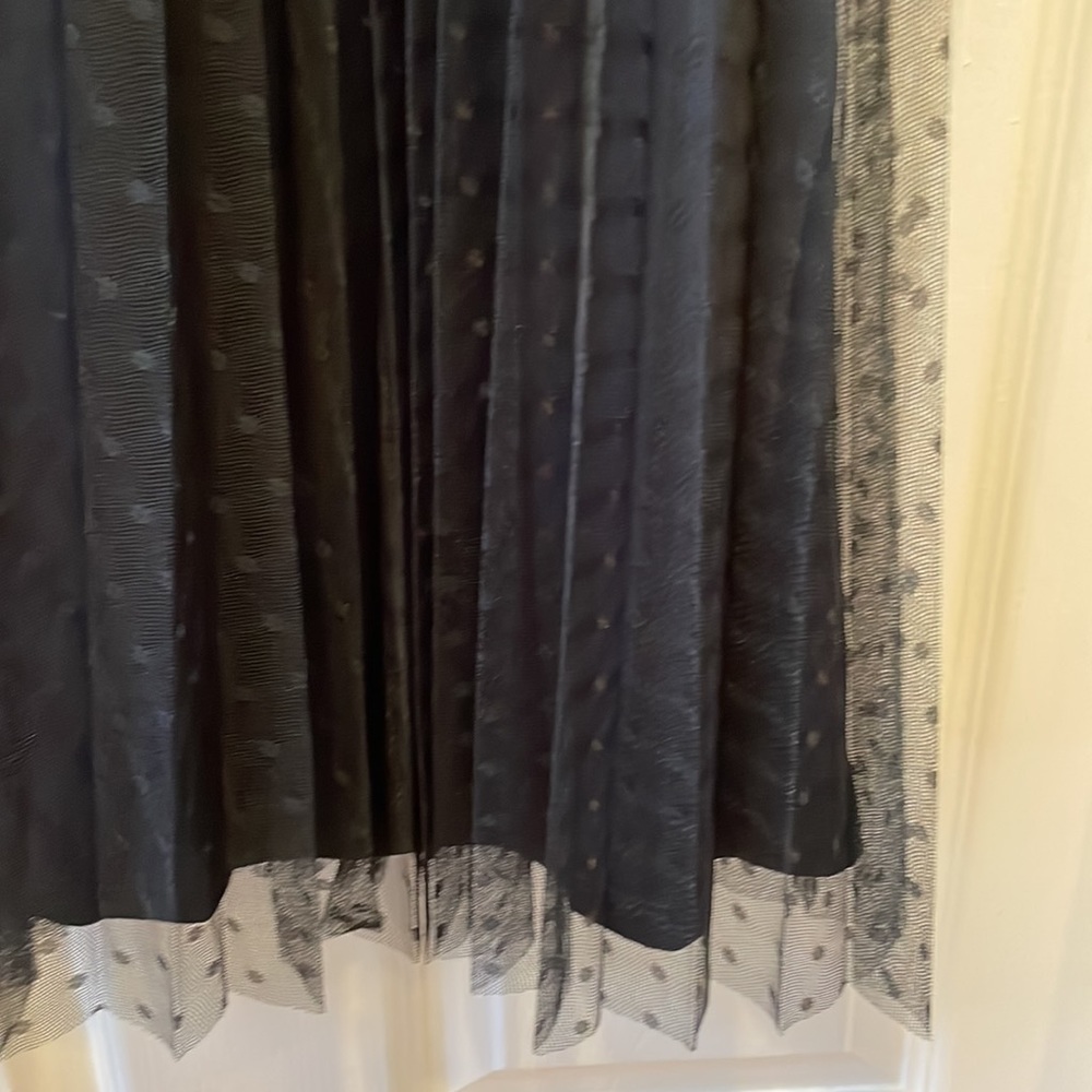 🆕 Karl Lagerfeld Paris Pleated A-Line Dress NWT - Picture 4 of 15